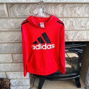 Adidas Kids Red Hoodie Large 14/16
